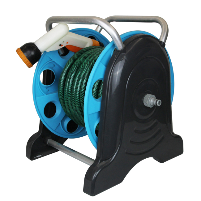New Products High Washer Pressure Stackable Watering Hose Reel Wall Mount Set