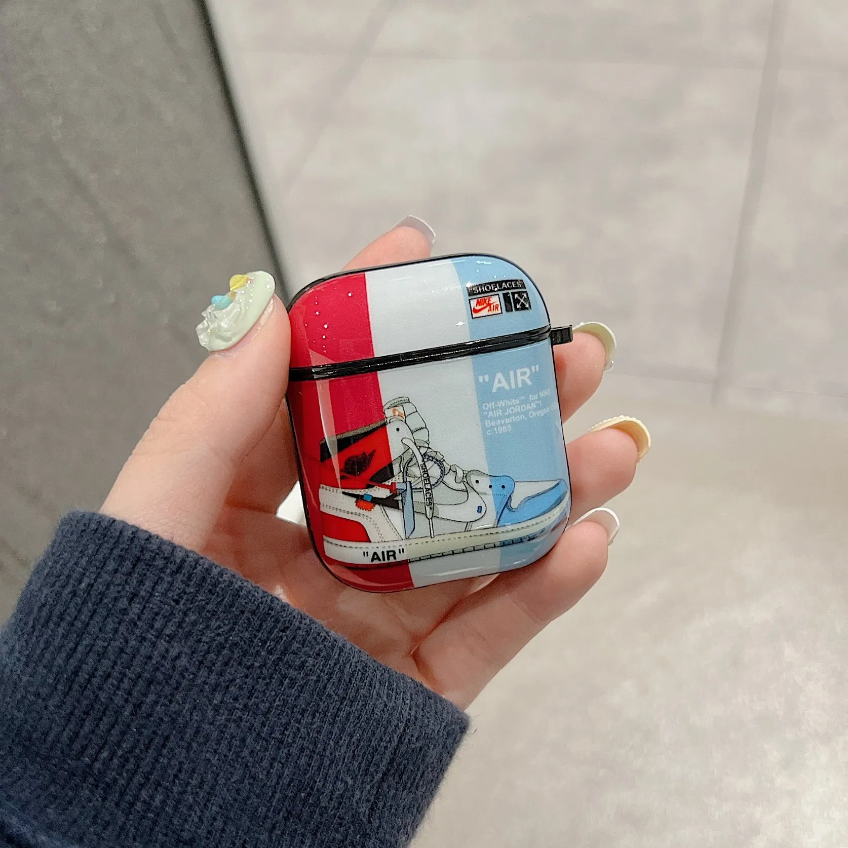 for Air PRO Series Bluetooth Headphone Protective Case New Trendy Brand Shoe Headphone Protective Case