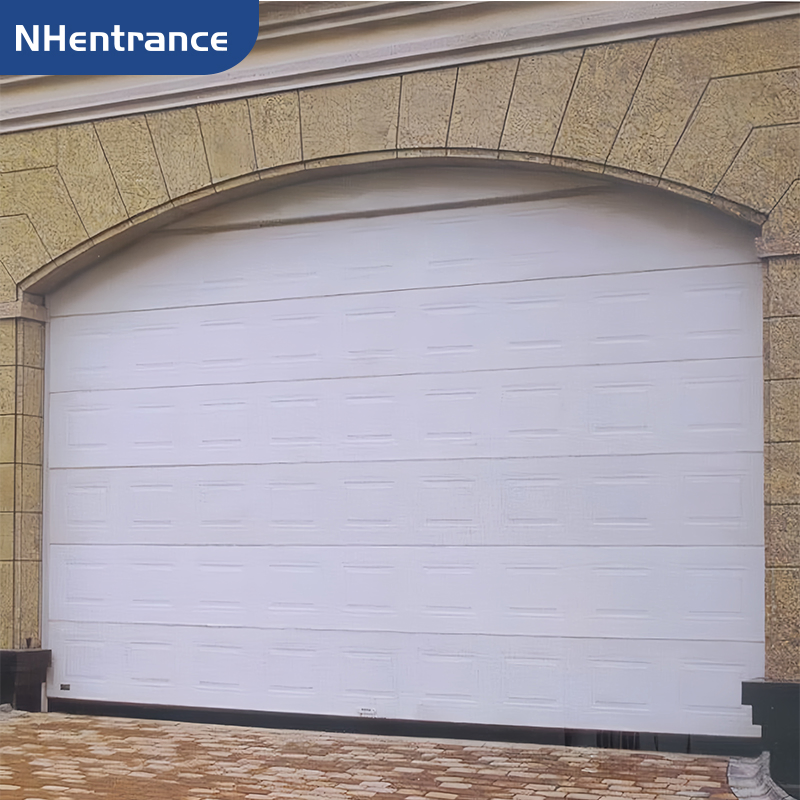 Residential and Commercial Garages Hot Sale High Strength Security Galvanized Weather Resistance Automatic Sectional Garage Door