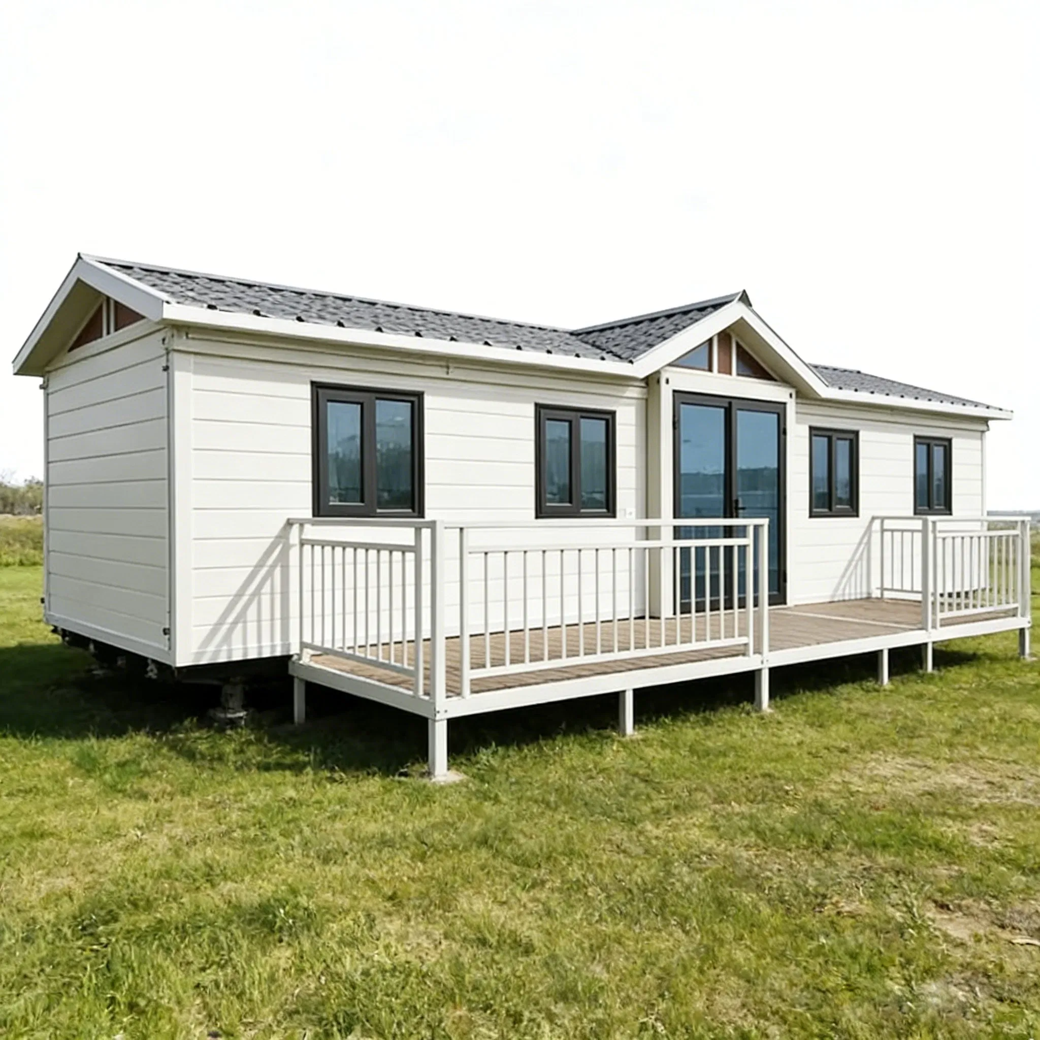 Private Backyard Guest House for Family Expansion Easy Installation in Narrow Spaces Space Saving Modular Architecture Design Backyard Guest House
