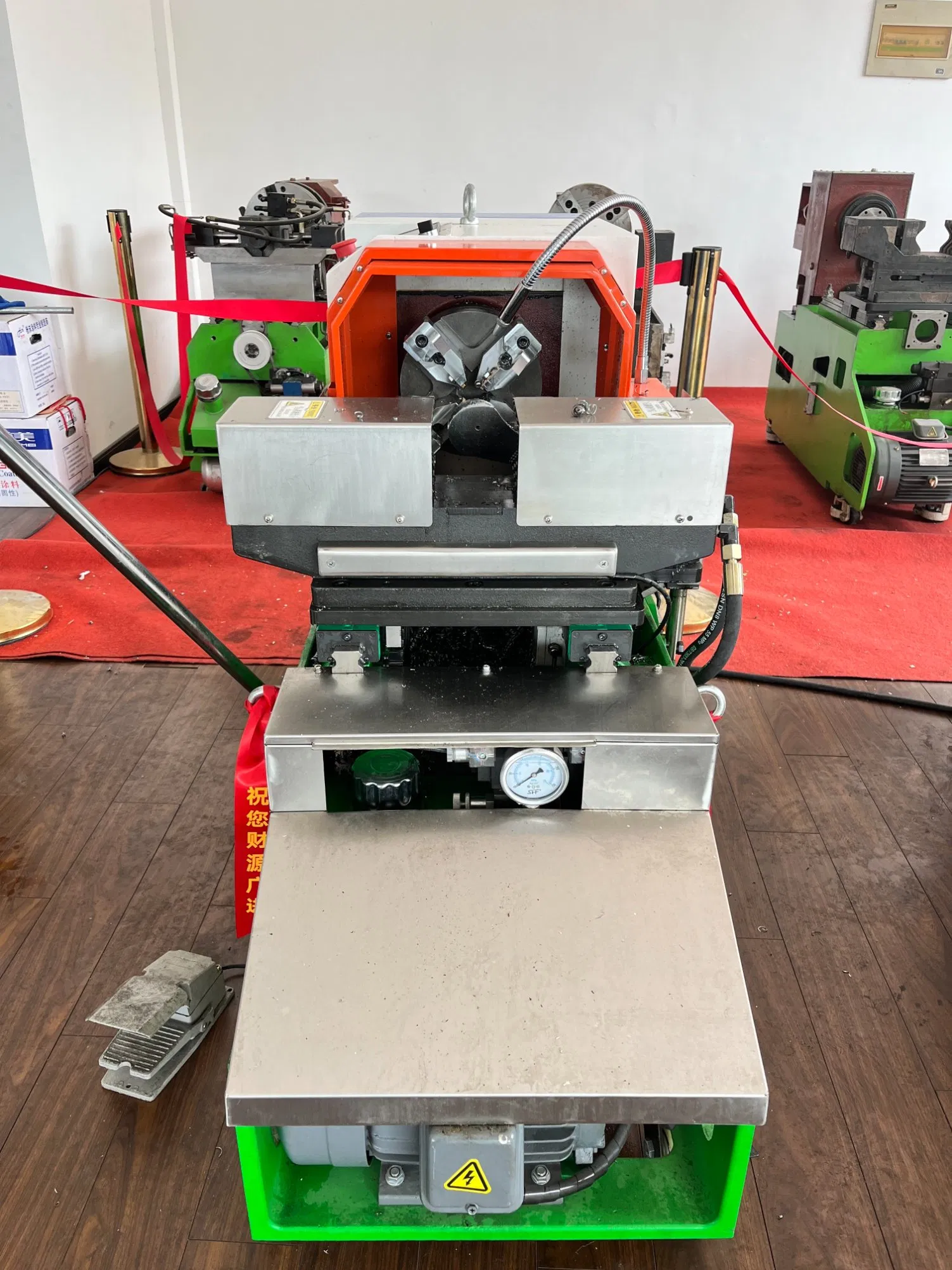 Advanced High Precision Portable Automatic Pipe Threading Machine for Mechanical Workshops