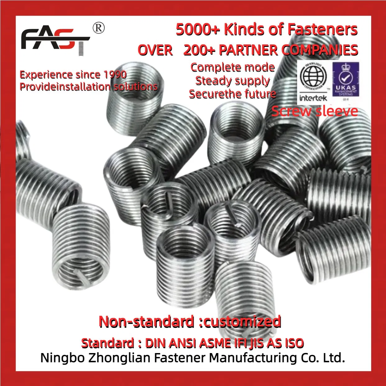 Heavy-Duty Screw Sleeve with High Load-Bearing Capacity