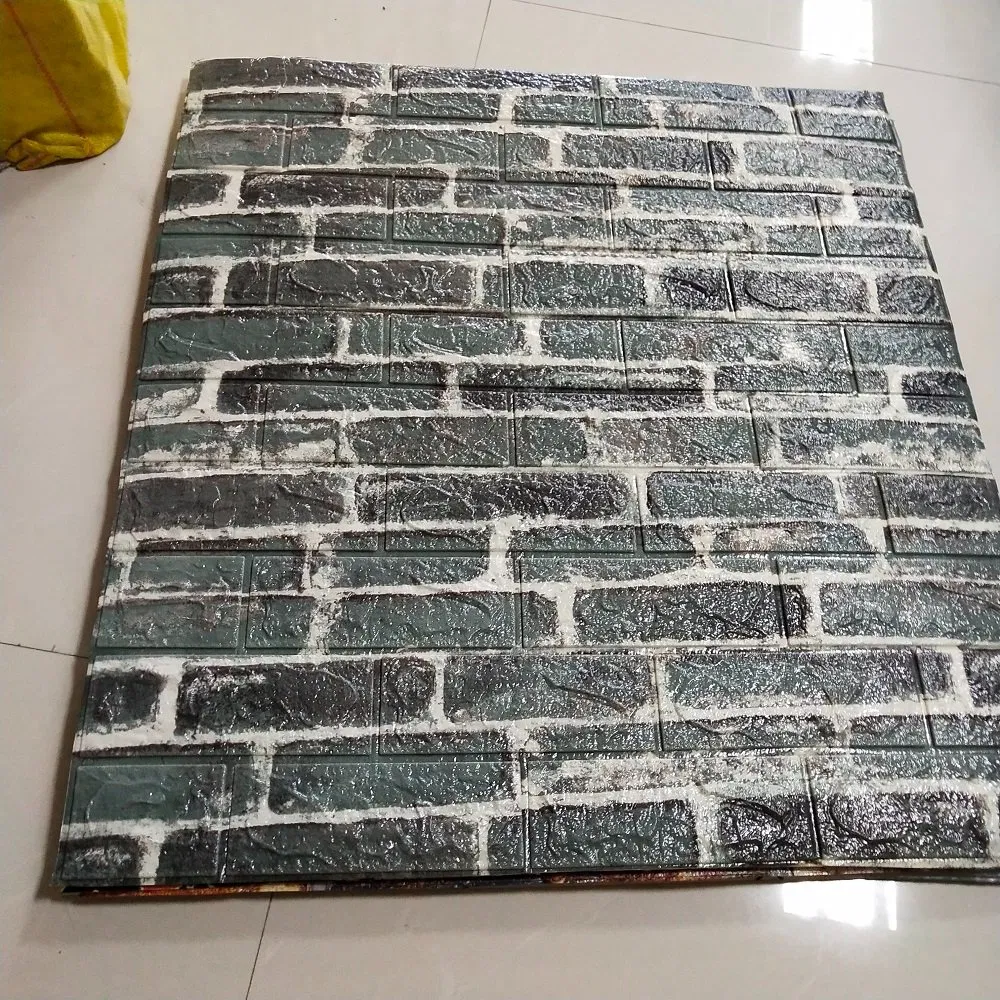 Decorative 3D XPE Foam Wall Stickers - Fireproof and Stylish Designs