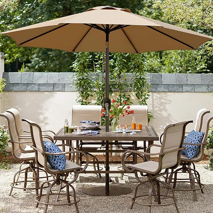 Weather-Resistant Elegant Stylish Outdoor Patio Umbrella
