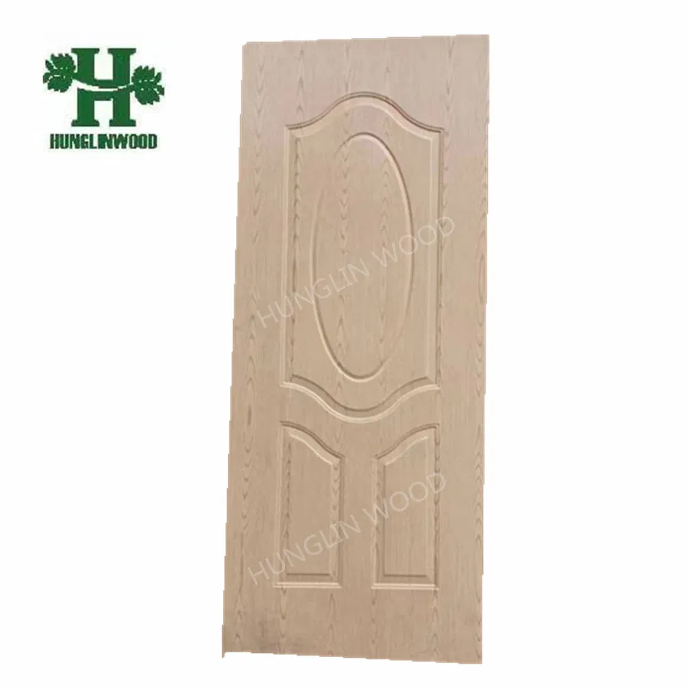 Latest Design Wooden Veneer Door Skin Solid Wood Moulded HDF/Plywood Door Skin