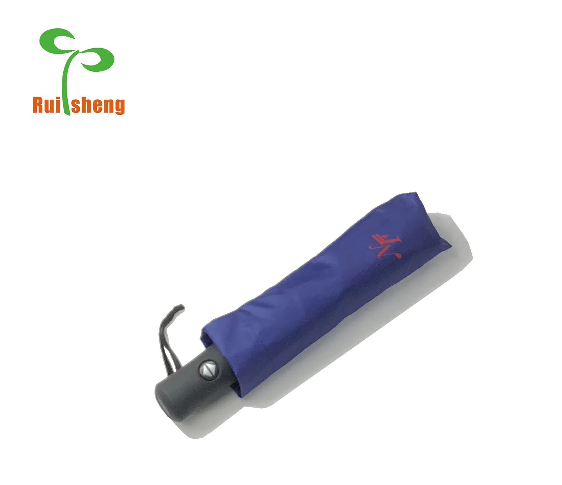 Складной зонт 3-сложный с автоподъемом и печатью