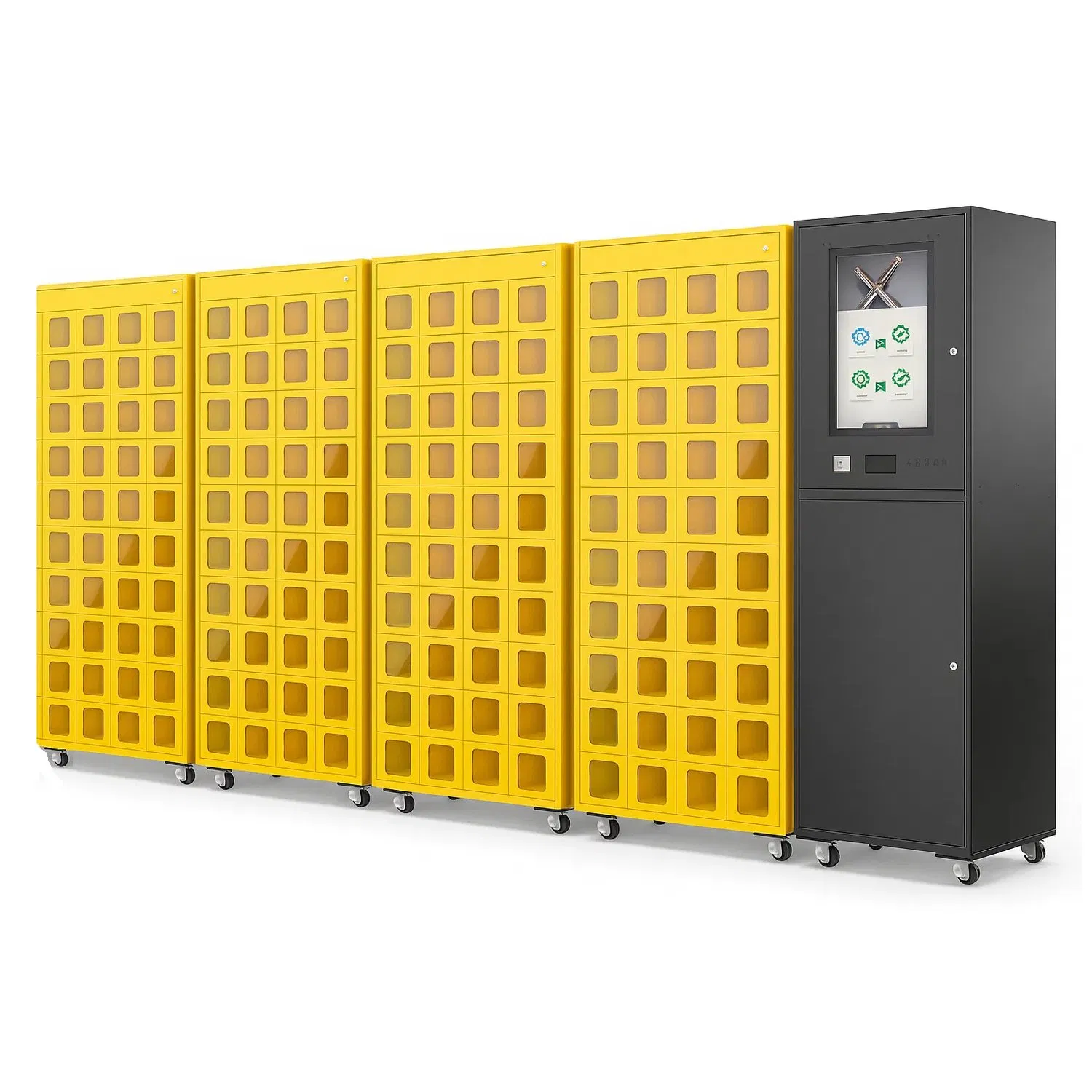 Automatic Self Smart Snack Digital Locker Vending Machine for Business with LED Screen