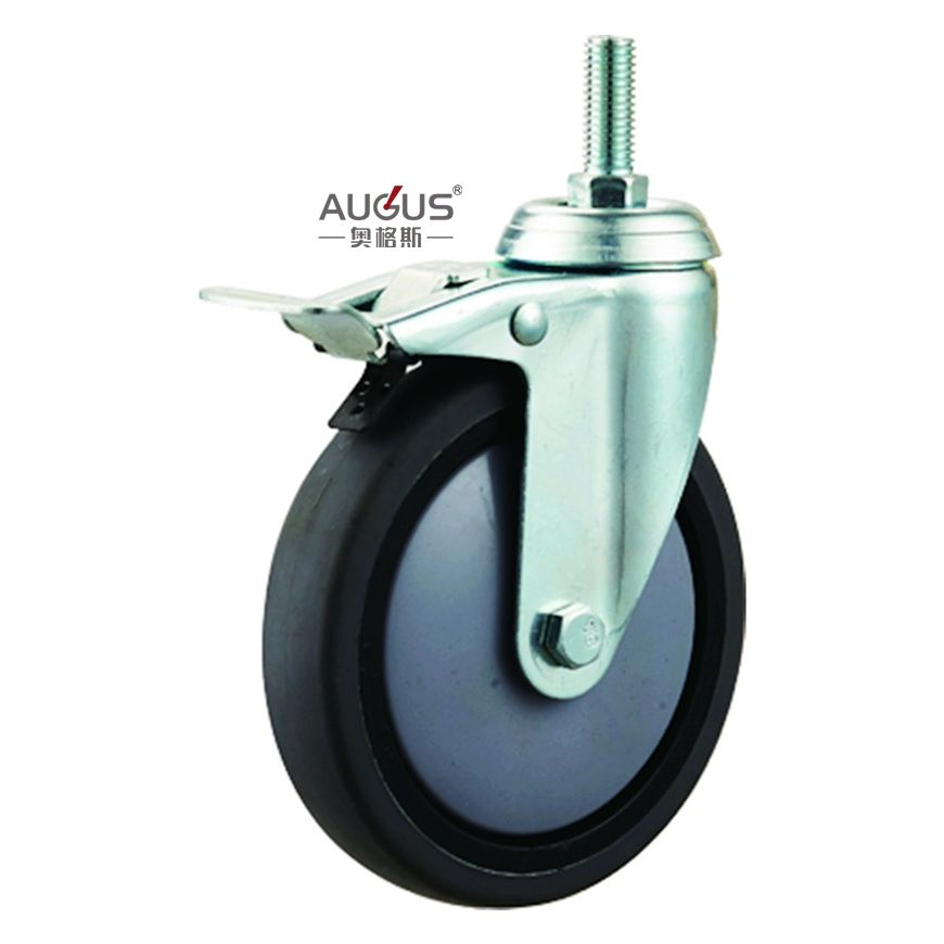 3/4/5 Inch Light Duty Caster Wheels for Plate/Stem/Bolt-Hole/Side-Mount Casters