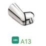 Premium Adjustable Chrome Shower Head with ABS Pedestal Holder