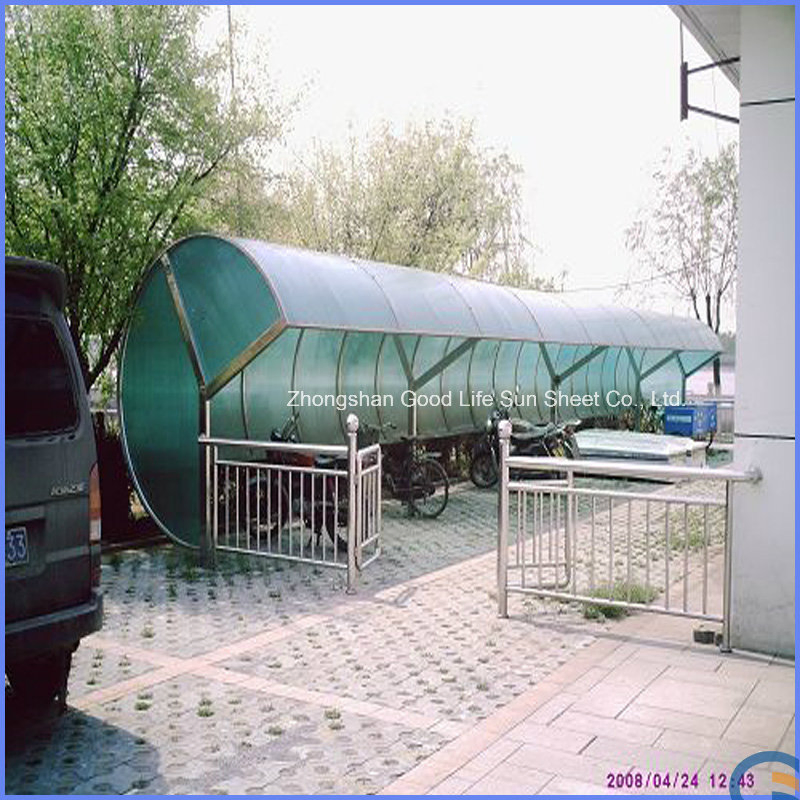 10-Year Warranty UV Resistant 8mm Triple Wall Polycarbonate Hollow Sheet