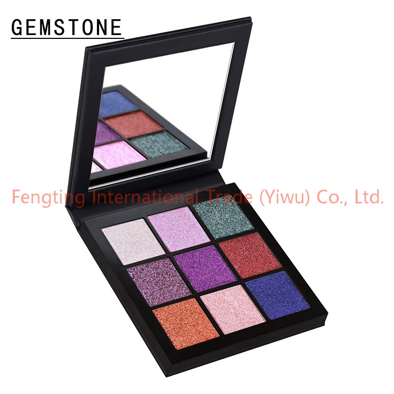 High Quality Eye Shadow Palette with Glitter Shimmer Metallic Mineral Finish Nature-Inspired Cosmetics Palette Makeup Eyeshadow