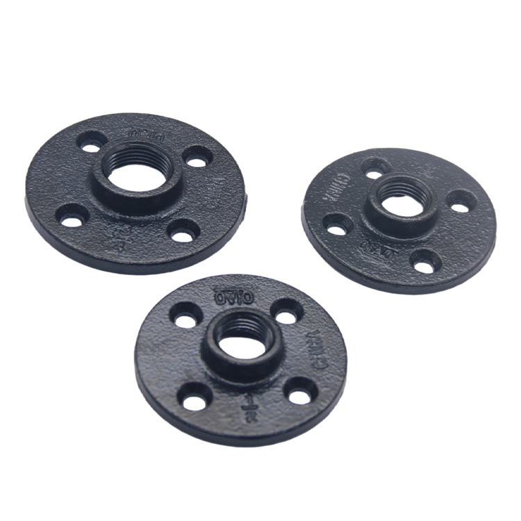 Flanges with Threaded Hole for DIY Project Furniture Shelving Decoration