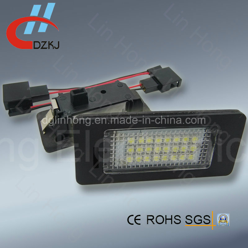Светодиодная лампа для номерного знака Audi TT07, 2X24SMD