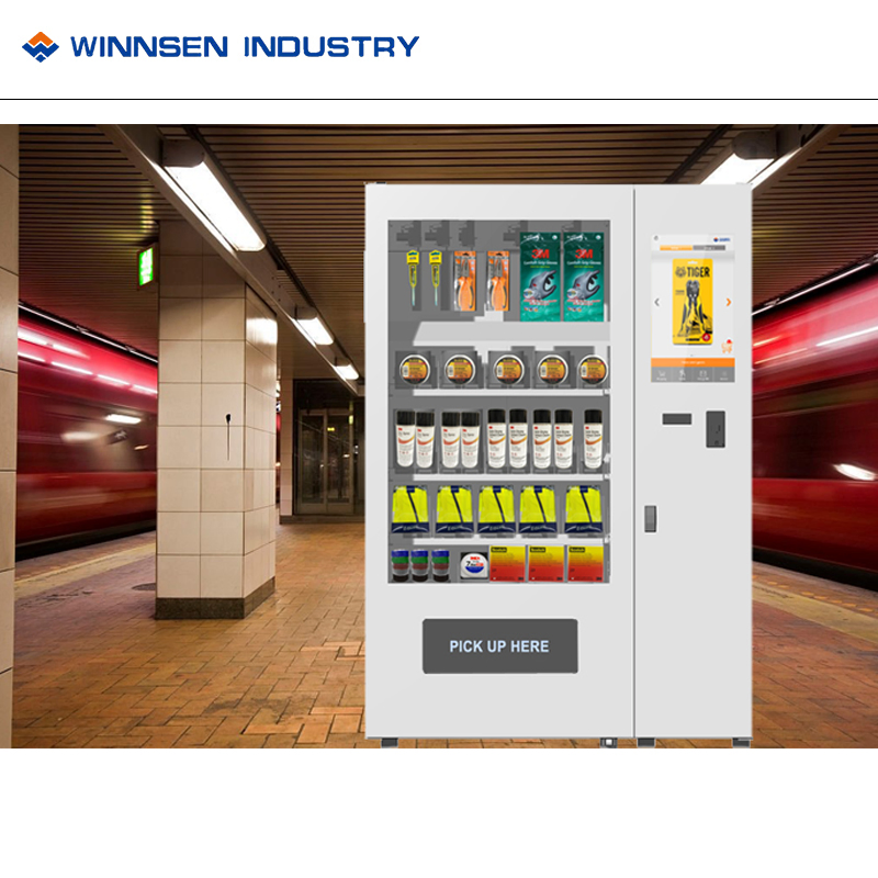 Workshop Self-Service Hardware Products Vending Machine with Remote Control System