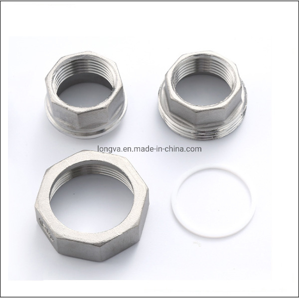 Stainless Steel Fittings Sanitary Butt Welded Hexogan Union