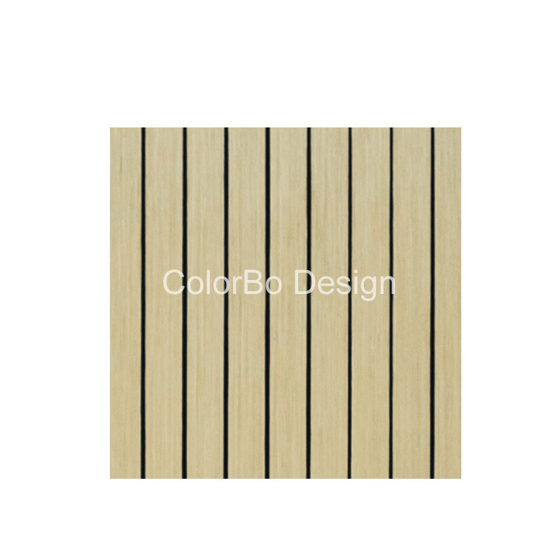 Premium Manufacturer Supply Custom Size Natural Wood V Groove Acoustic Panels for Office Wall Decoration