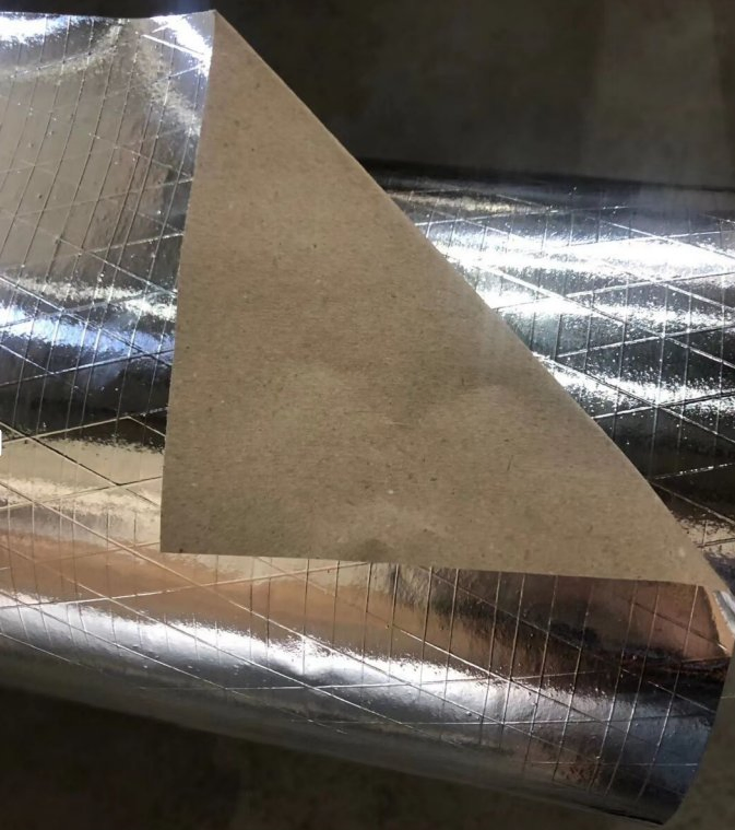 Aluminum Foil Scrim Straw Pulp Paper Kraft as Building Insulation