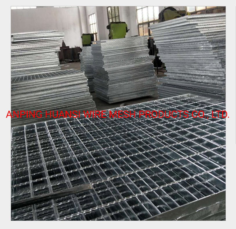Hot Dipped Galvanized Heavy Duty Serrated Steel Bar Grating