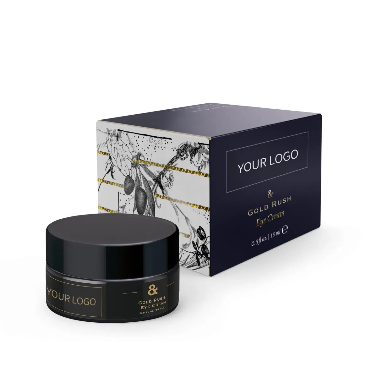 24K Gold Anti-Wrinkle Repairing Eye Serum Conceal Dark Under Eye Circles Cream