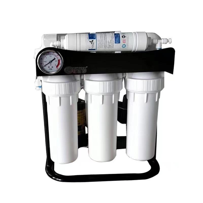 Under Sink 7-Stage RO System Water Filter Purifier with Stand and Gauge