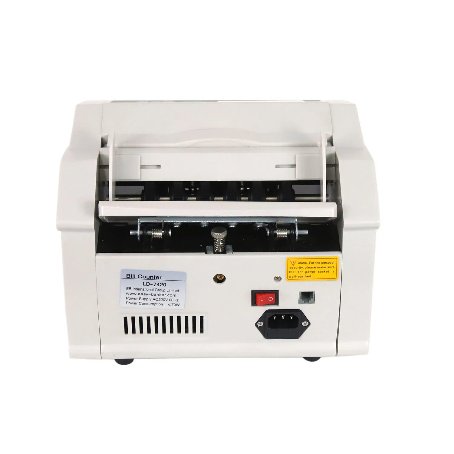 LD-7420 Multi-Currency Money Counter with UV MG IR Detection Bill Counting Machine for USD CAD with Counterfeit Detection