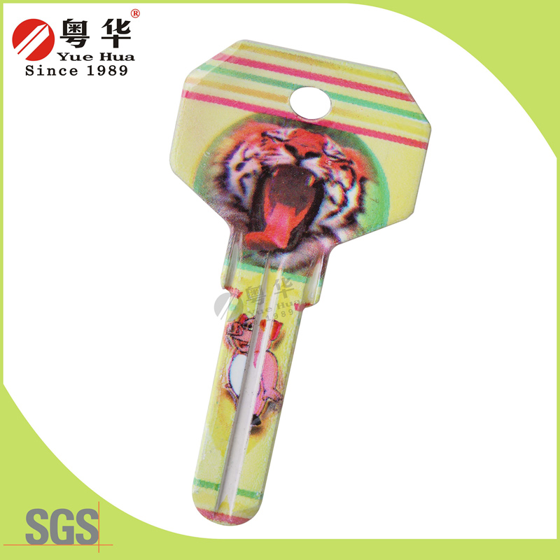 Mini 3D Animal Painted Color Remote Key Blanks for Locksmith