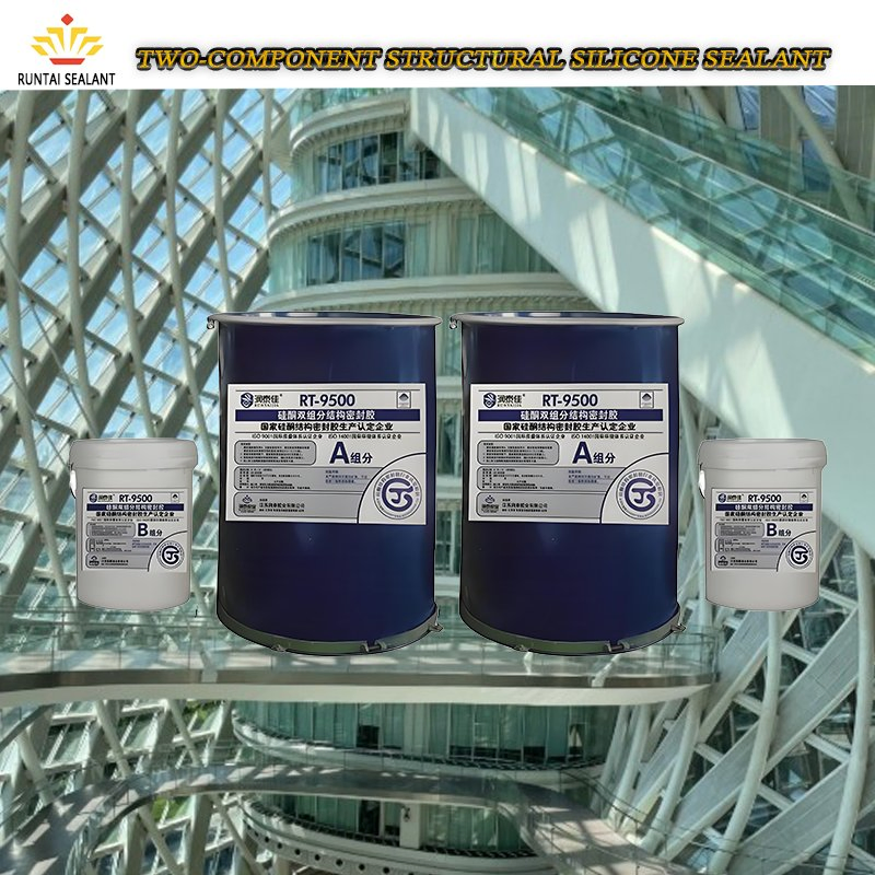 Construction Fast Curing Two-Component Neutral Structural Silicone Sealant for Glass Curtain Wall