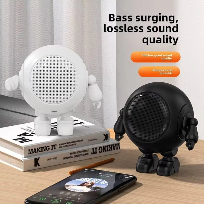 Портативная колонка Anxun Bluetooth с RGB-подсветкой, 3W