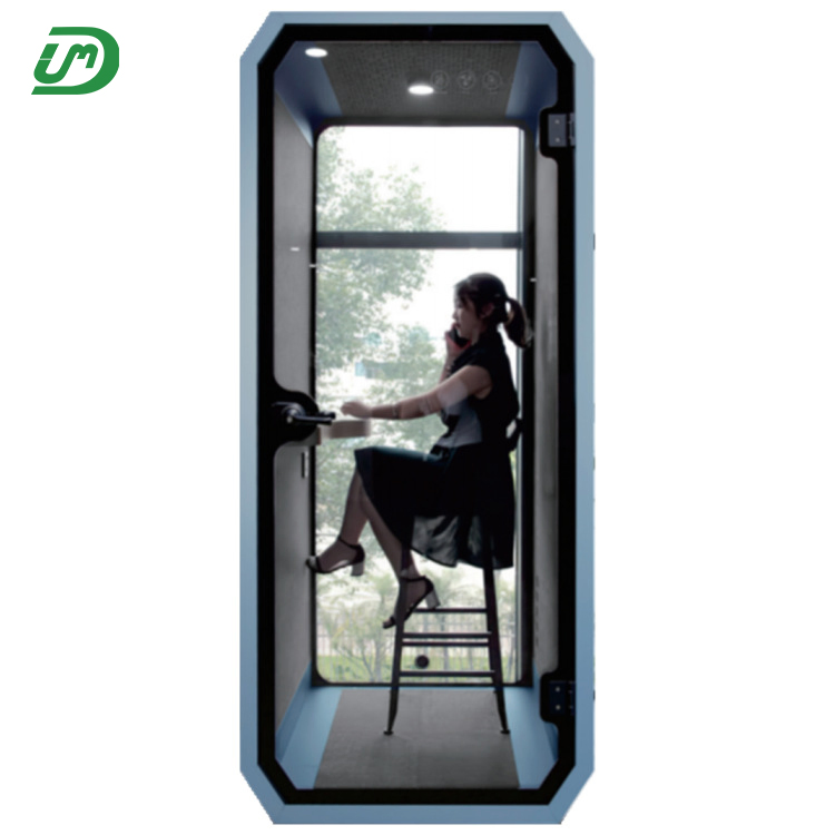 Fast Installation Acoustic Office Meeting Booth Soundproof Acoustic Office Pods Private Movable Telephone Call Phone Booth for Airports