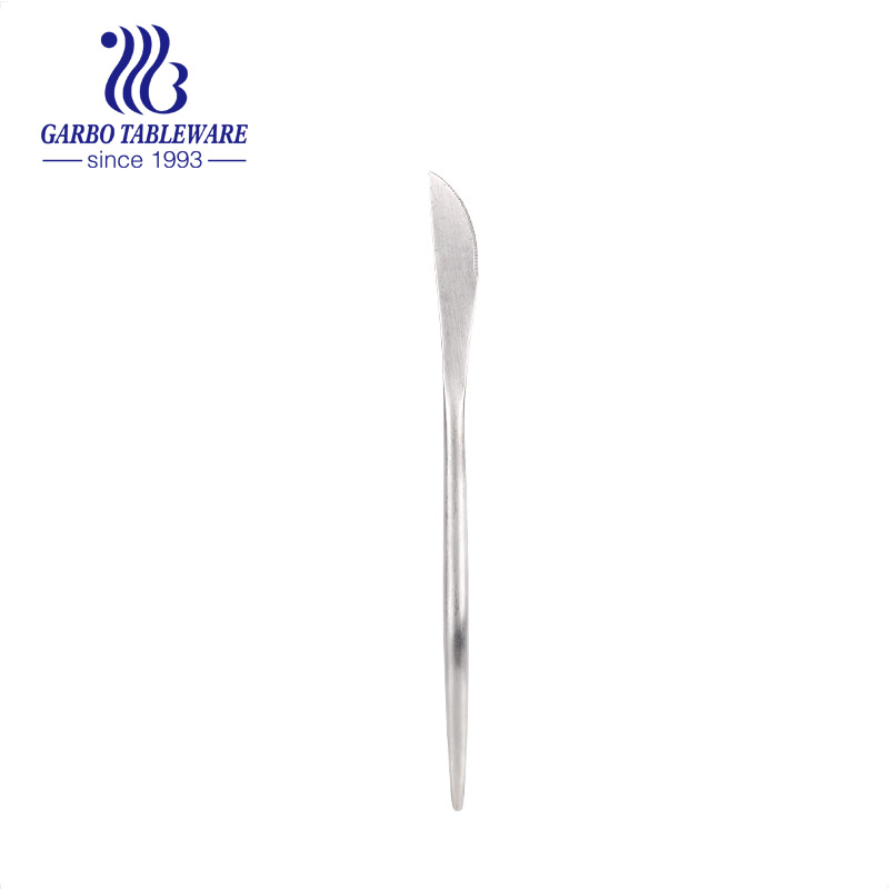 Stock Kitchen Knife PVD Technology Mirrow Polish Stainless Steel Dinner Knife