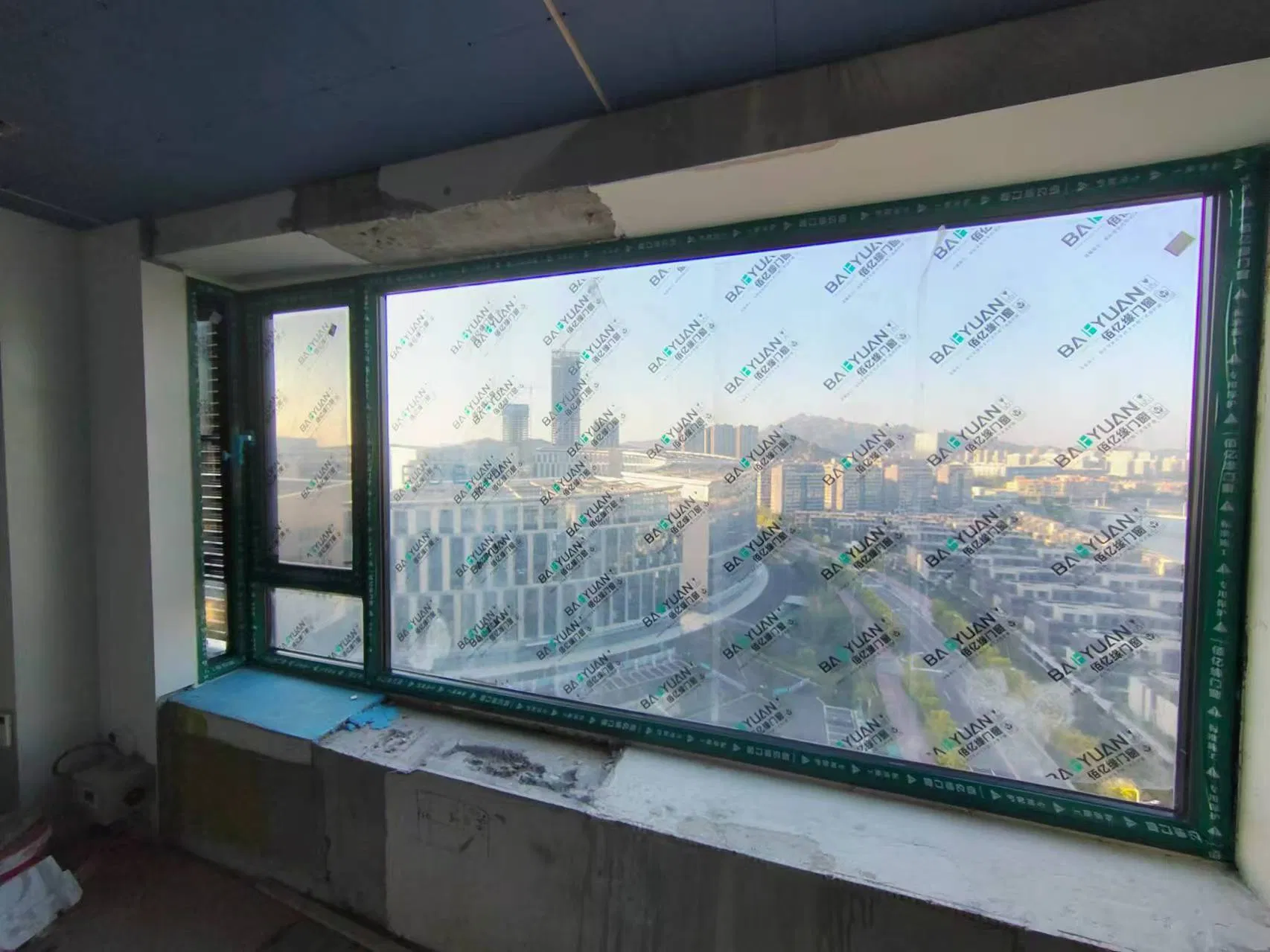 Canada American Standard Glass Casement Window Fixed Glass Metal Window