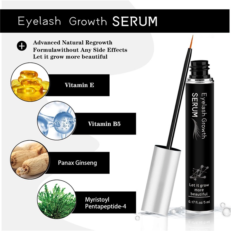 Eyelash Serum Grow Lashes Oil Eyelash Enhancer Free Lash Serum
