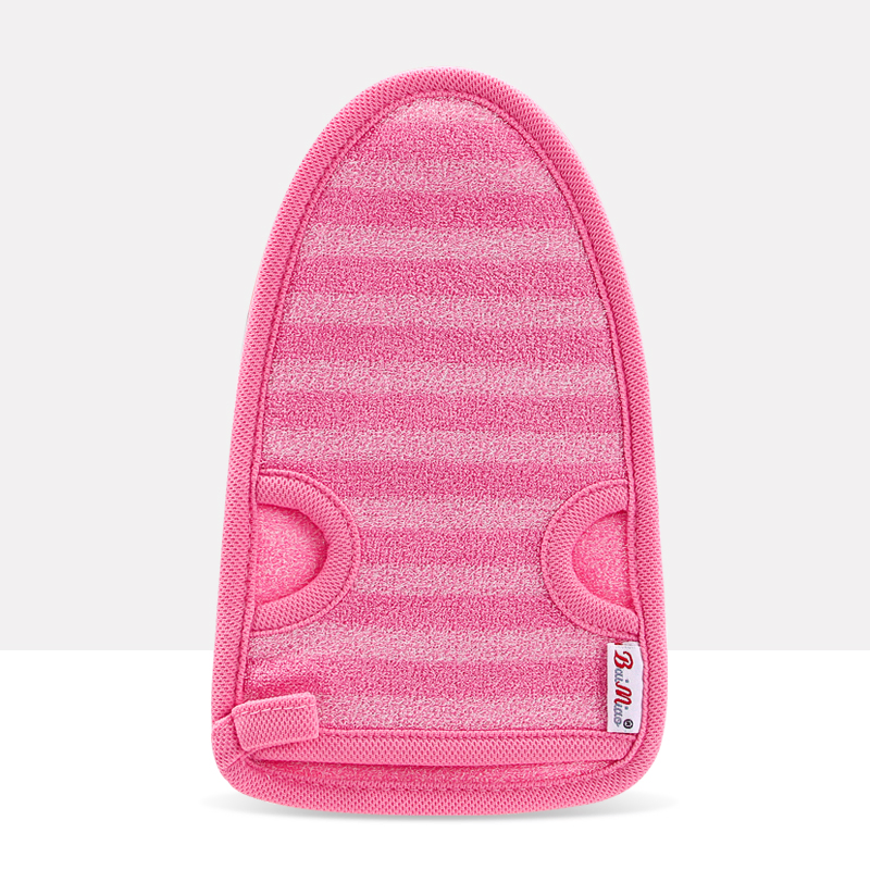 Classical Pink Exfoliator Scrub Mitt Peeling Bath Glove