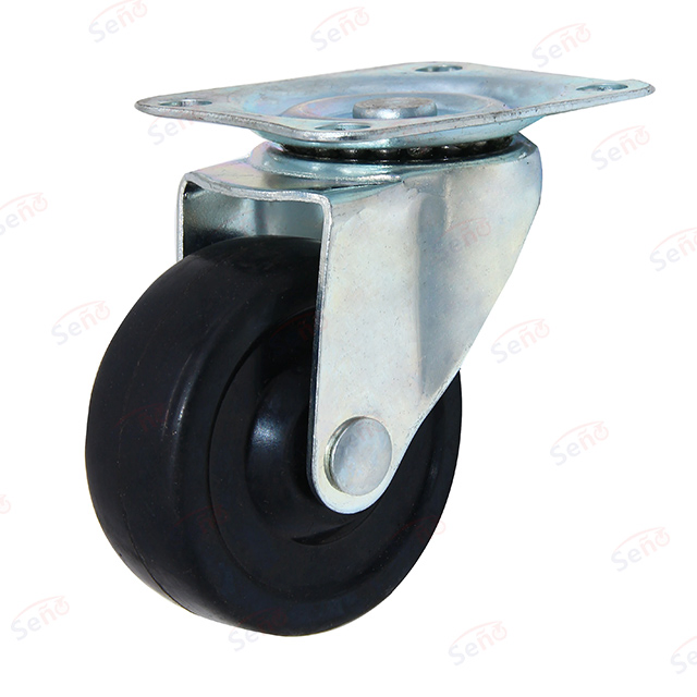1 Inches Plate Shopping Basket Caster