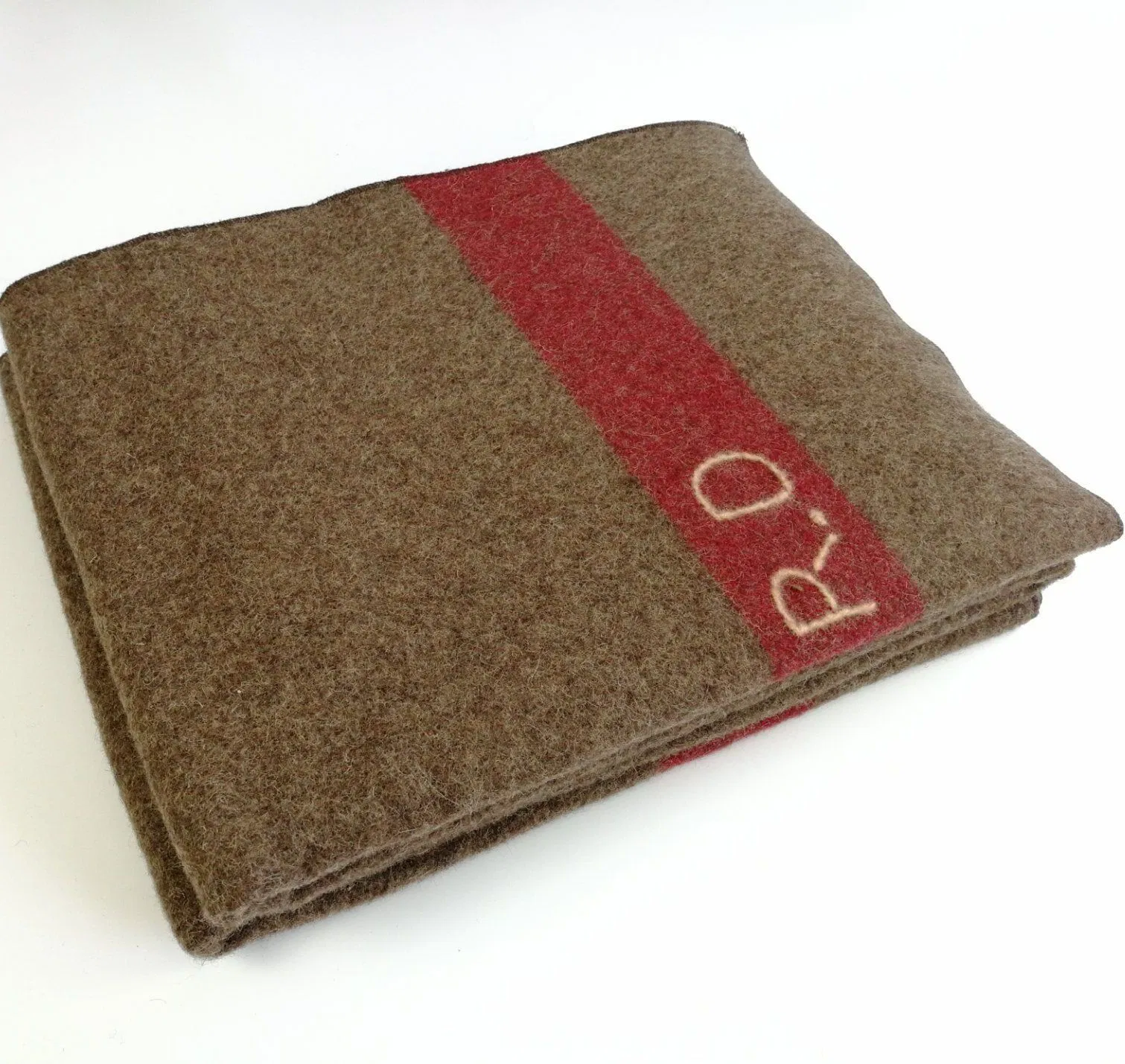 Customized Warm and Thick Cold-Proof Pure Wool Blankets for Outdoor Camping