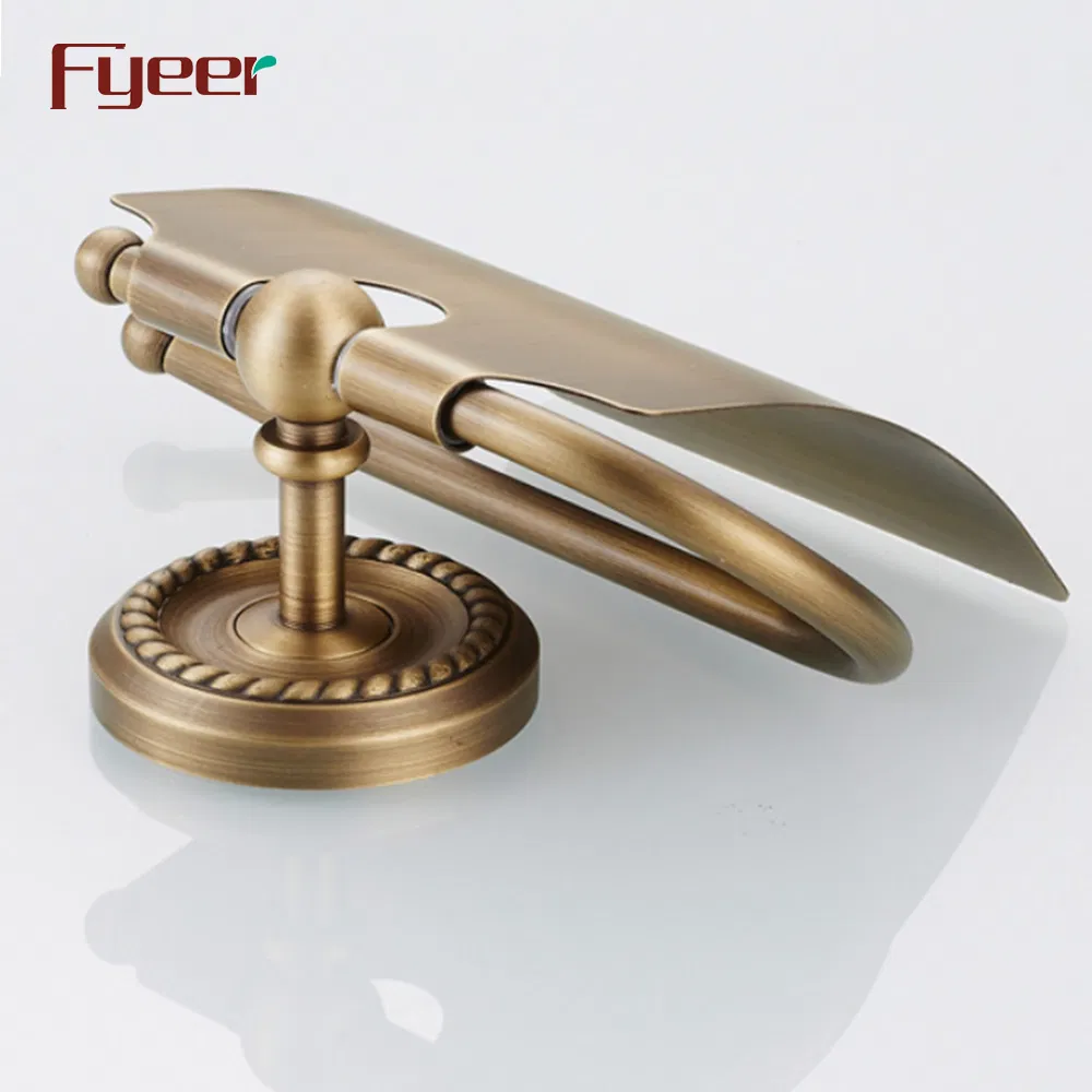 Держатель для туалетной бумаги Fyeer античная латунь