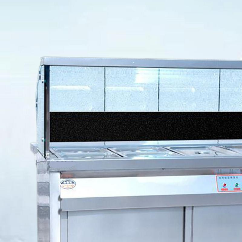 Restaurant Food Warmer Bain Marie Showcase 1/2*5 Pans