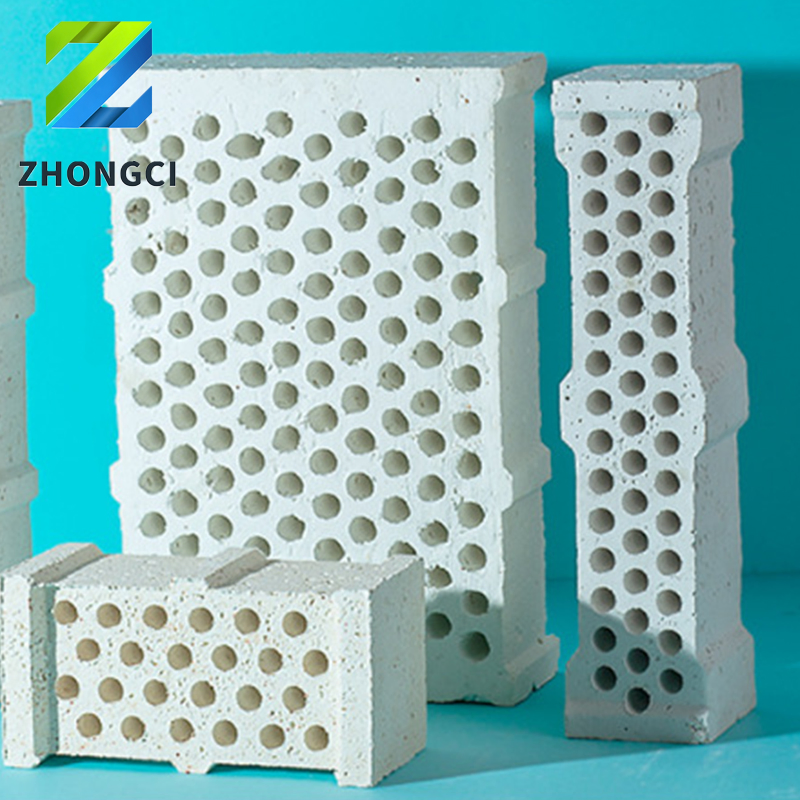 Zhongci Honeycomb Ceramic Refractory Baffle Bricks for Rto/Rco