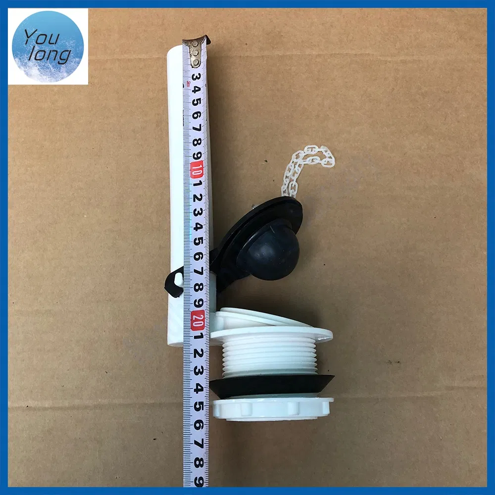 ABS Bathroom Toilet Tank Fittings Water-Saving Flush Valve for Wc