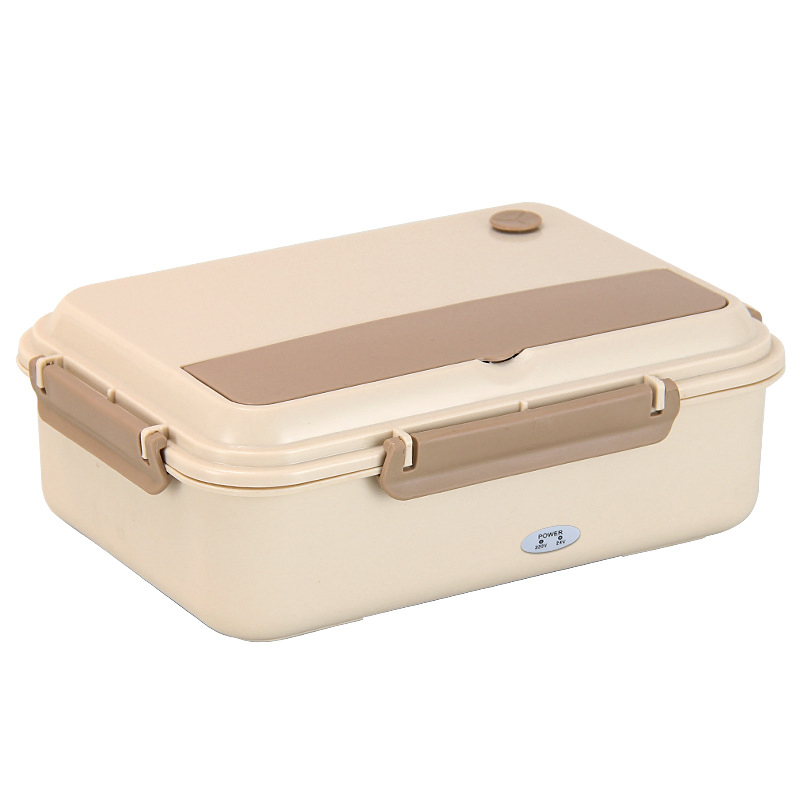 Customized Stainless Steel Wireless Car-Mounted Self Heating Warmer Food Portable Heated Lunchbox Electric Lunchbox