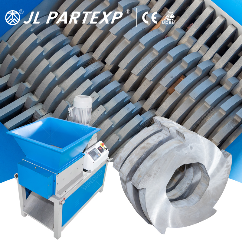 OEM Tungsten Carbide Hard Metal Crusher Blades for Plastic Recycling Machine Shredder Knife for Plastic Film, Nylon Glass