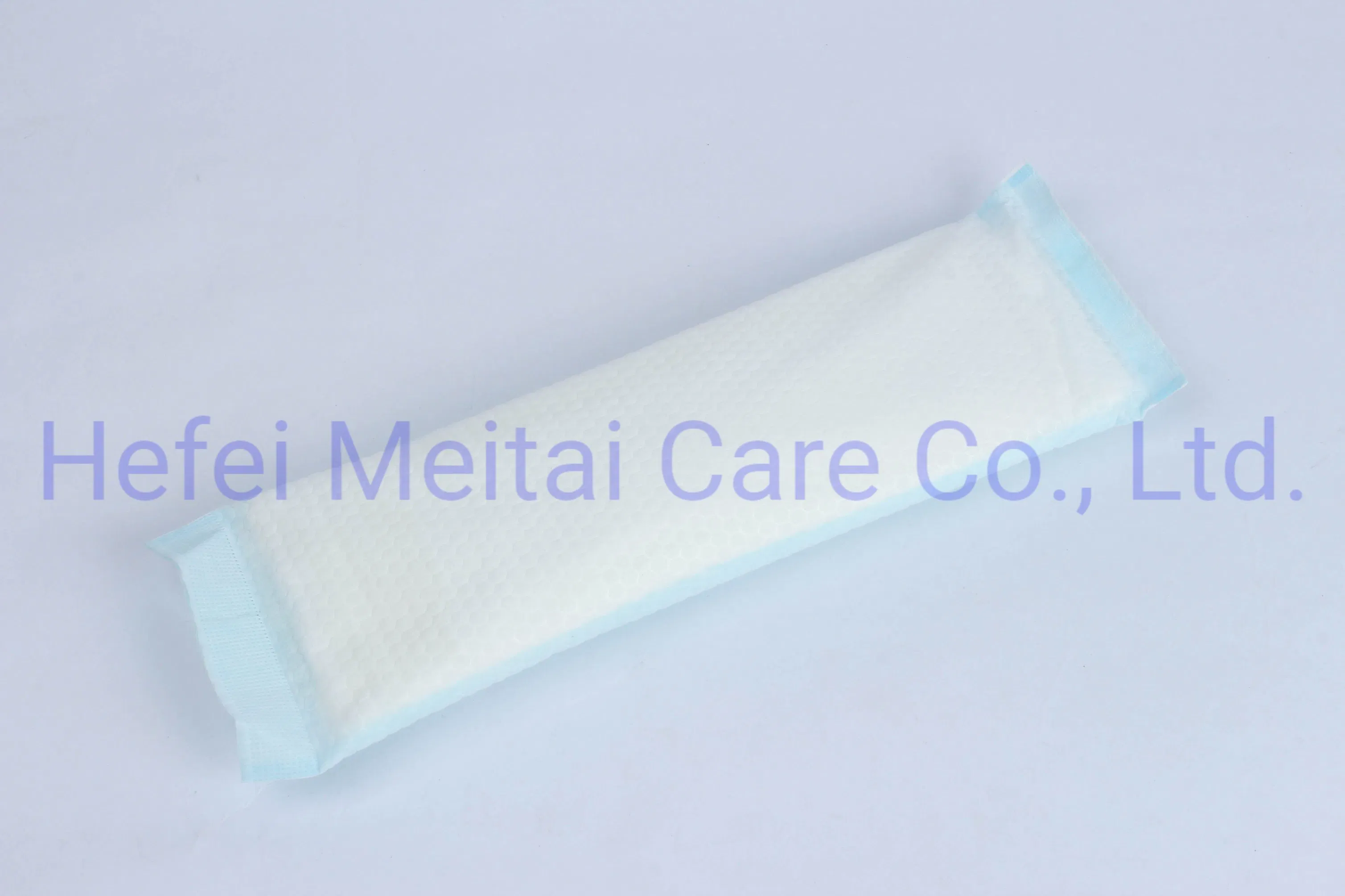 Natural Organic Cotton Menstrual Period Women High Absorption Wingless Sanitary Napkin Pad