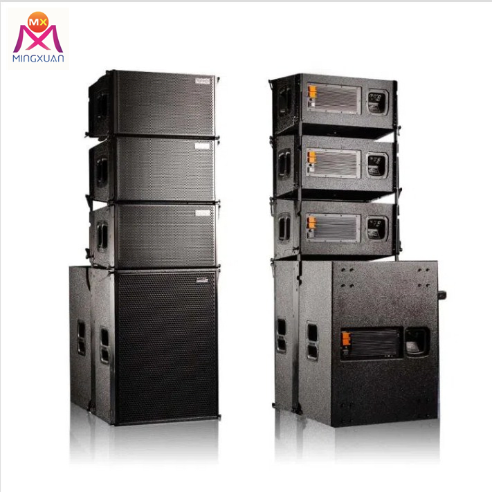 Professional Active Audio 12 Inch Subwoofer 2 Way Line Array Powered Speakers