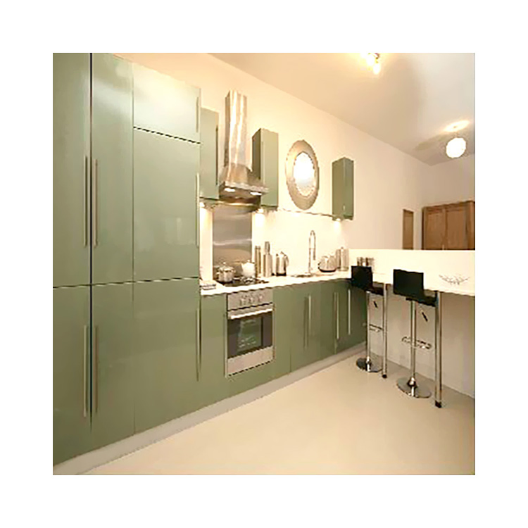 Solid Hardwood Shaker Rustic Kitchen Set Organizer Custom Kitchen Cabinet with Handle