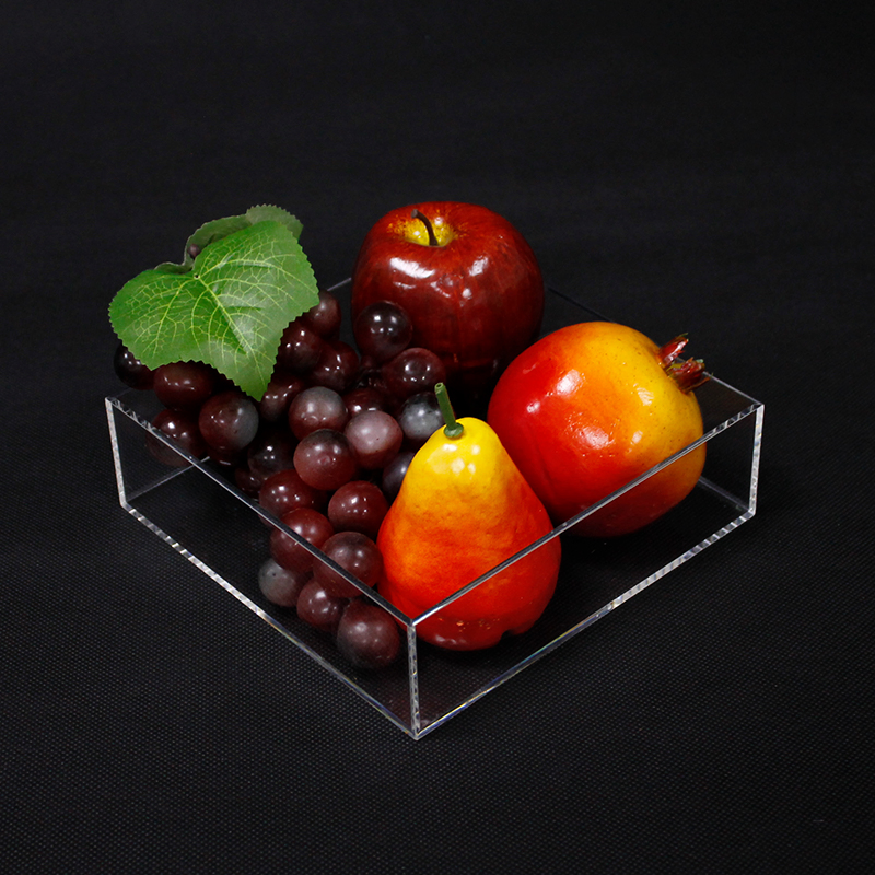 Customized Square Detachable Acrylic Models Display Storage Box