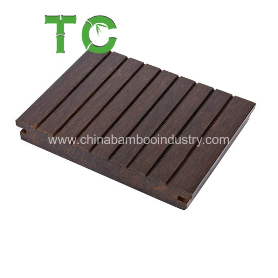 Hot Selling Bamboo Decking Grooved Outdoor Floor Solid Wood Flooring Strand Woven Bamboo