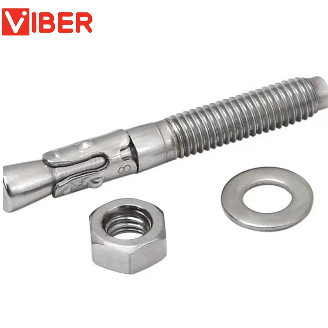 Premium 304 Stainless Steel Expansion Anchor Bolts for M6, M8, M10 Applications