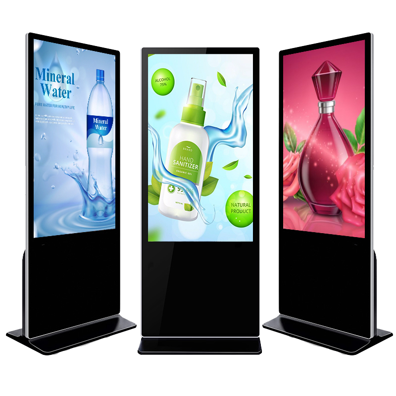 43 Inch Floor Standing Touch Screen Kiosk Touchscreen Monitor LCD Advertising Display Interactive Information Digital Signage Kiosk