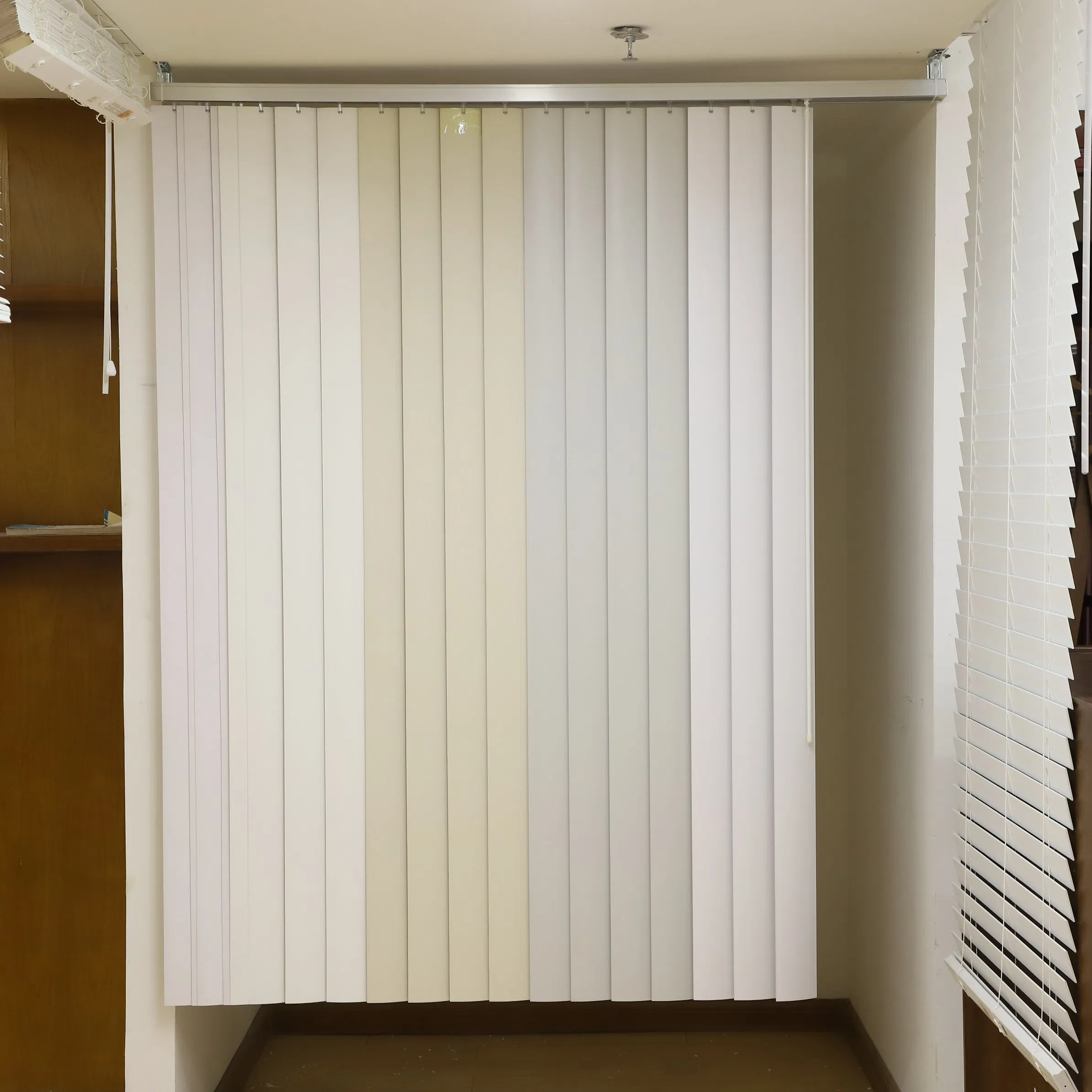 Window Custom 3.5 Inch PVC Vertical Blinds in Surprise Price