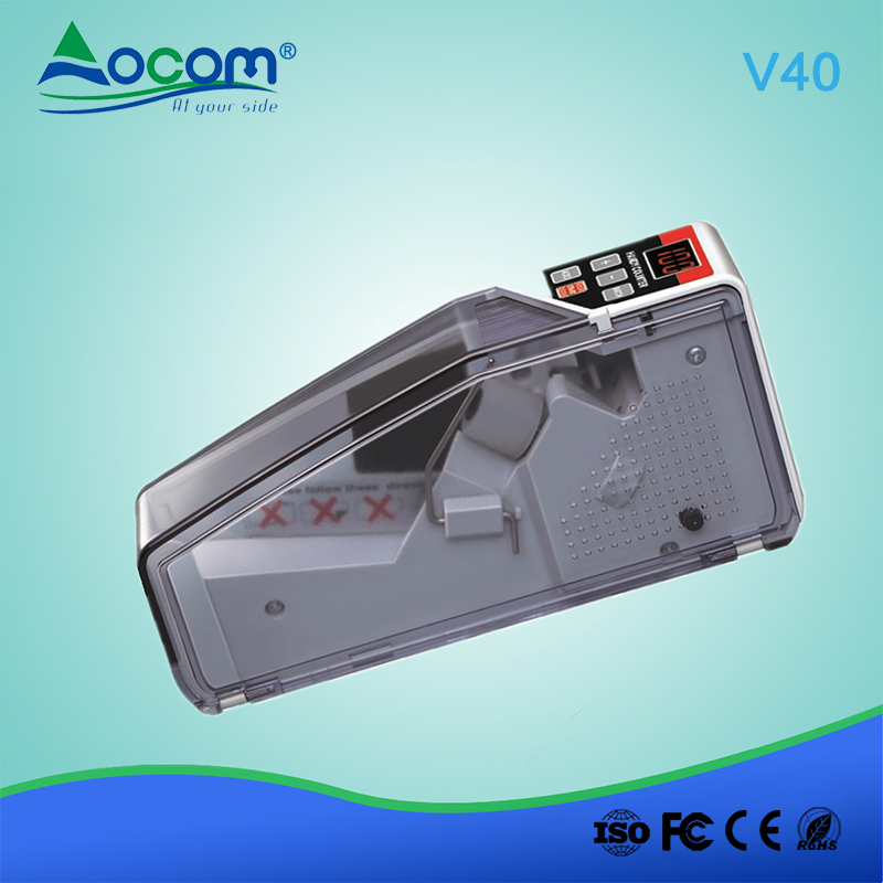V40 Mini Portable Money Counter Bill Counters